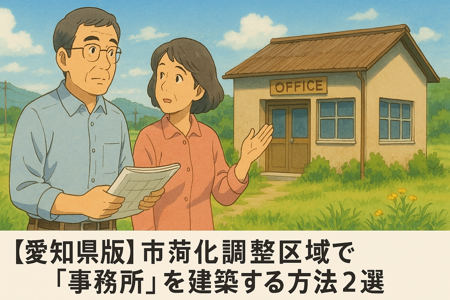 愛知県版】市街化調整区域で「事務所」を建築する方法2選