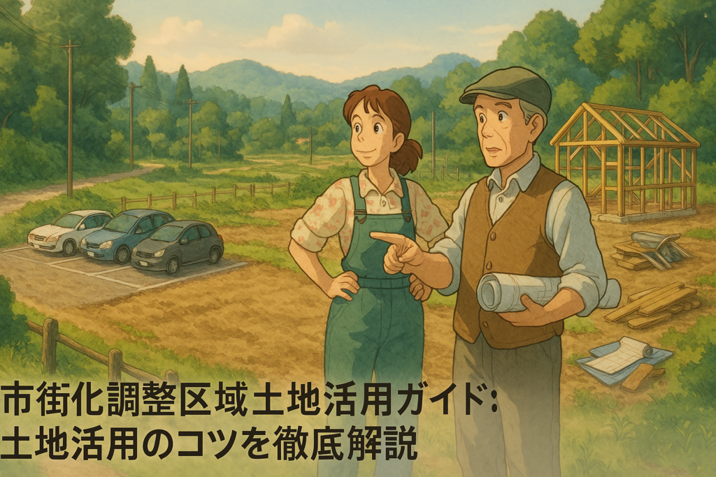 市街化調整区域土地活用ガイド：土地活用のコツを徹底解説