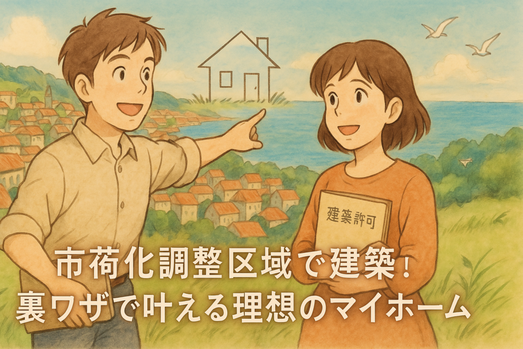 市街化調整区域で建築！裏ワザで叶える理想のマイホーム