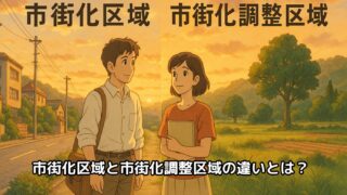 市街化区域と市街化調整区域の違いとは？ 