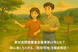愛知県開発審査会基準第17号とは？初心者にもわかる、「既存宅地」を徹底解説！