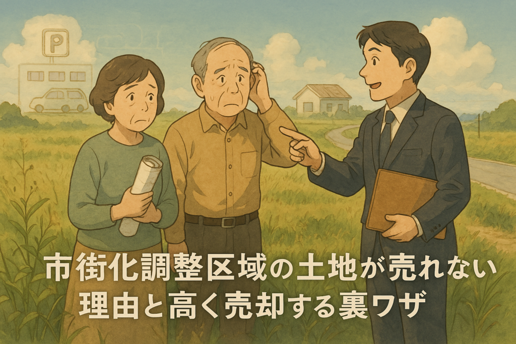 市街化調整区域の土地が売れない理由と高く売却する裏ワザ