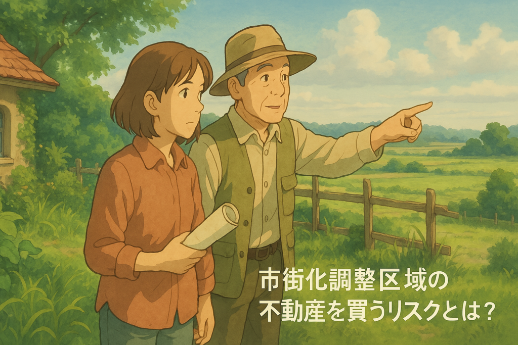 市街化調整区域の不動産を買うリスクとは？