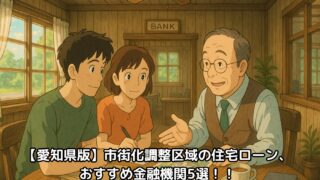 【愛知県版】市街化調整区域の住宅ローン、おすすめ金融機関5選！！ 