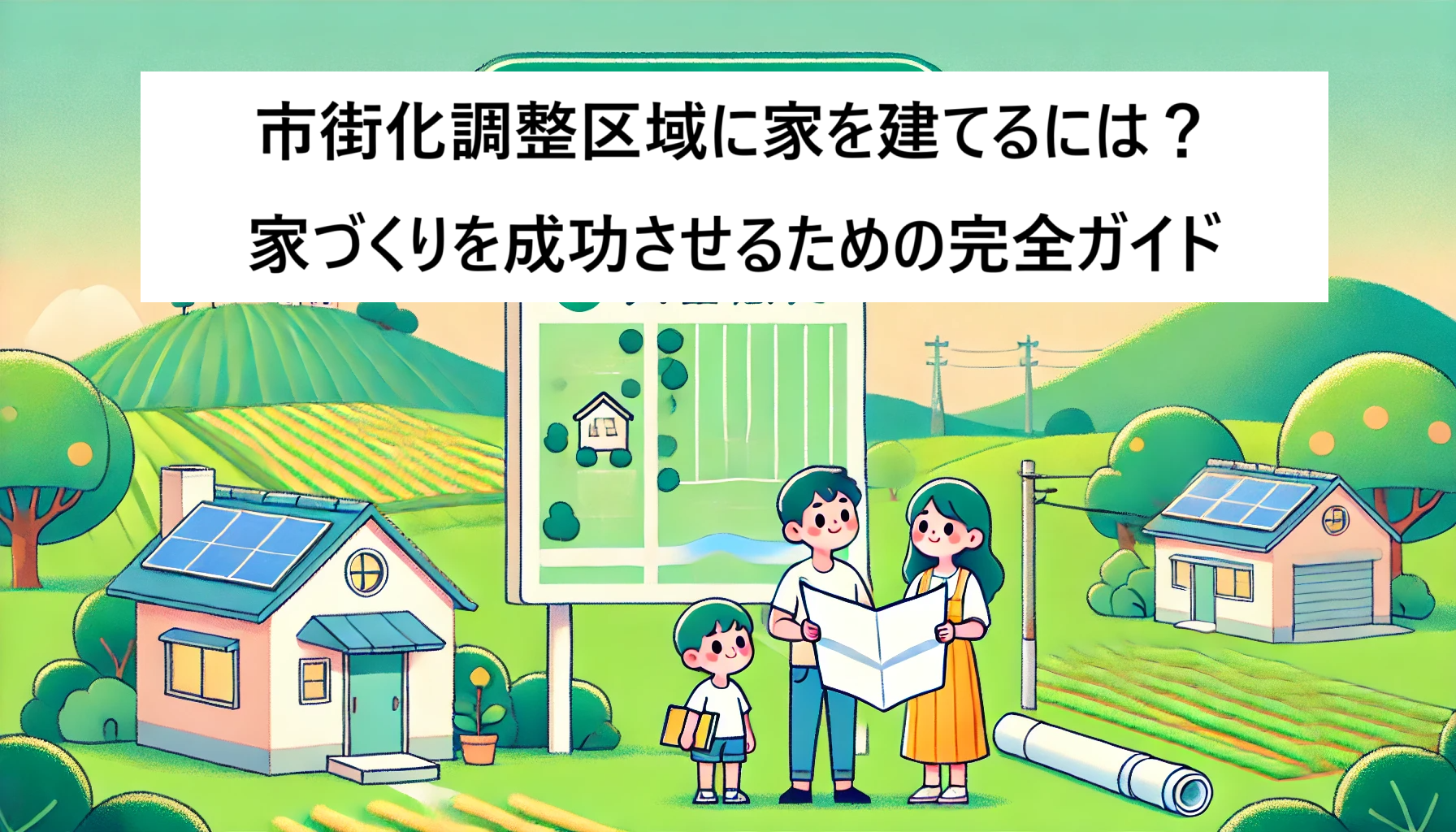 市街化調整区域に家を建てるには？家づくりを成功させるための完全ガイド