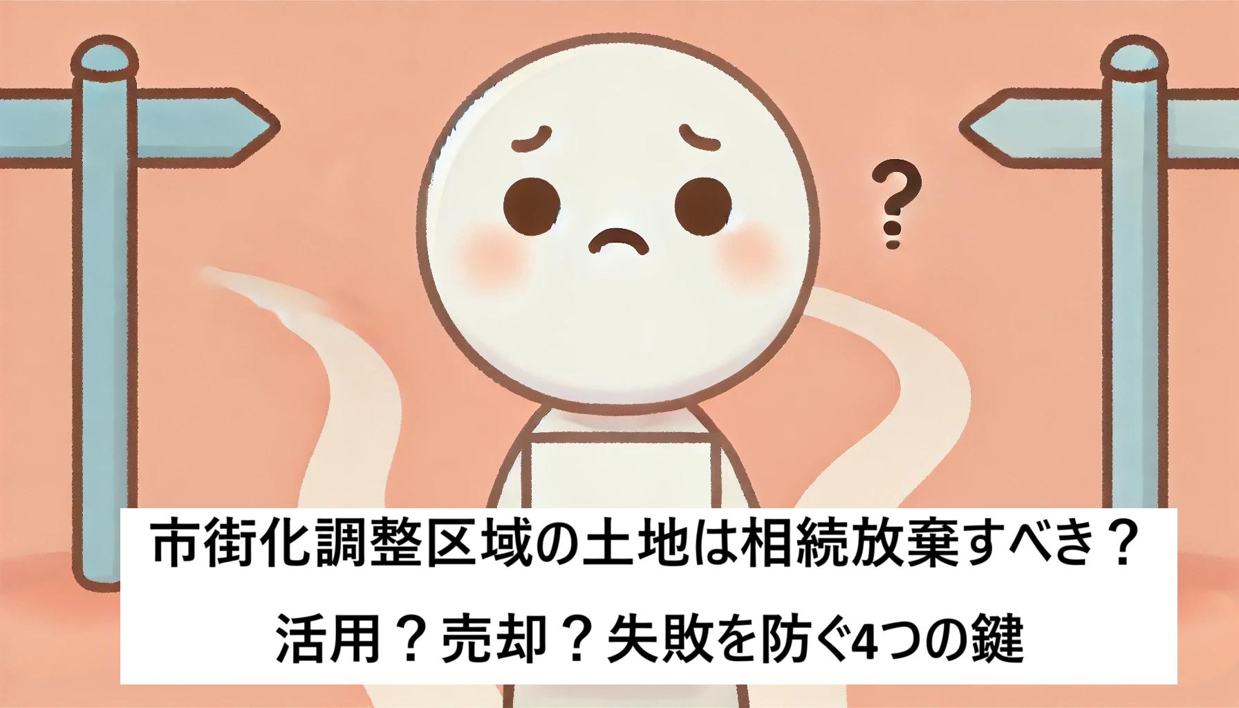 市街化調整区域の土地は相続放棄すべき？活用？売却？失敗を防ぐ4つの鍵