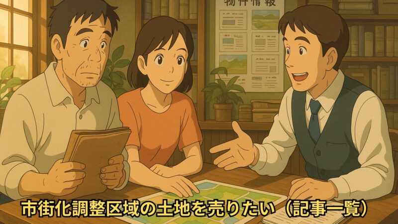 市街化調整区域の土地を売りたい（記事一覧） 