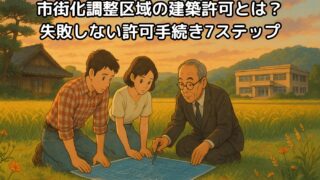 市街化調整区域の建築許可とは？失敗しない許可手続き7ステップ 