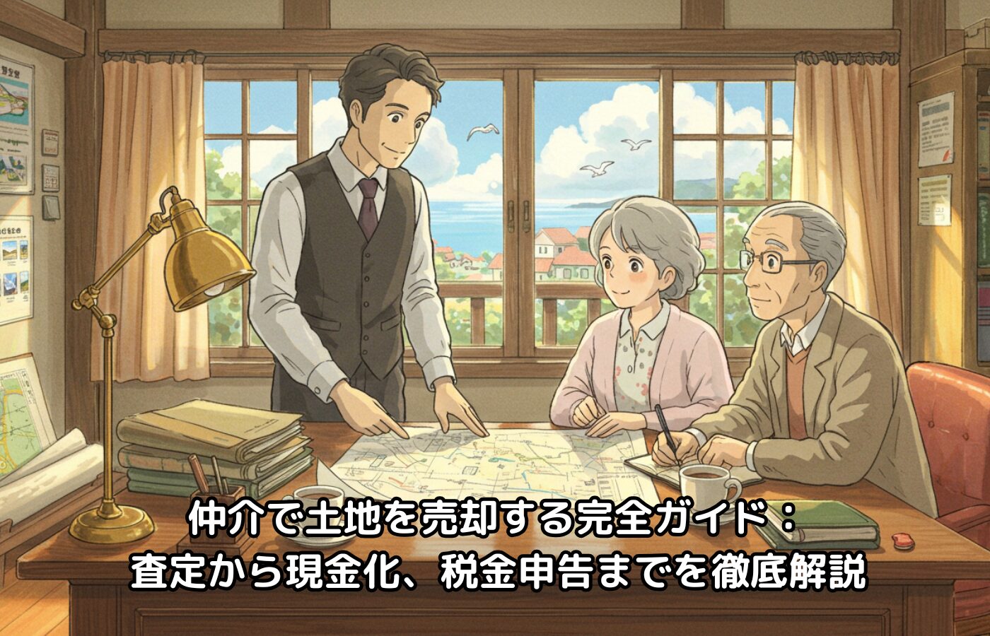 仲介で土地を売却する完全ガイド：査定から現金化、税金申告までを徹底解説