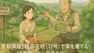 【愛知県版】既存宅地（17号）で家を建てる！土地探しから完成まで 