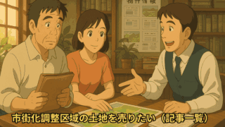 市街化調整区域の土地を売りたい（記事一覧）