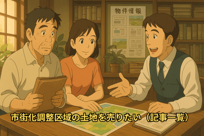 市街化調整区域の土地を売りたい（記事一覧） 