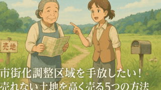 市街化調整区域を手放したい！売れない土地を高く売る5つの方法 