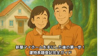 新築マイホームを手にした後の第一歩！建物表題登記完全ガイド 