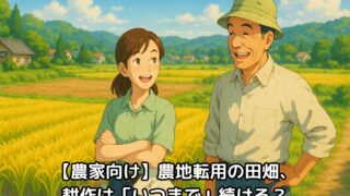 【農家向け】農地転用の田畑、耕作は「いつまで」続ける？手続きの流れと「耕作停止の最適タイミング」を徹底解説 