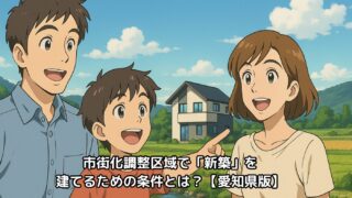 市街化調整区域で「新築」を建てるための条件とは？【愛知県版】 